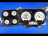 1980-1991 Chevrolet Truck 140 METRIC KPH KMH White Face Gauges